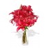 4 Pink Asiatic Lily Vase Bouquet